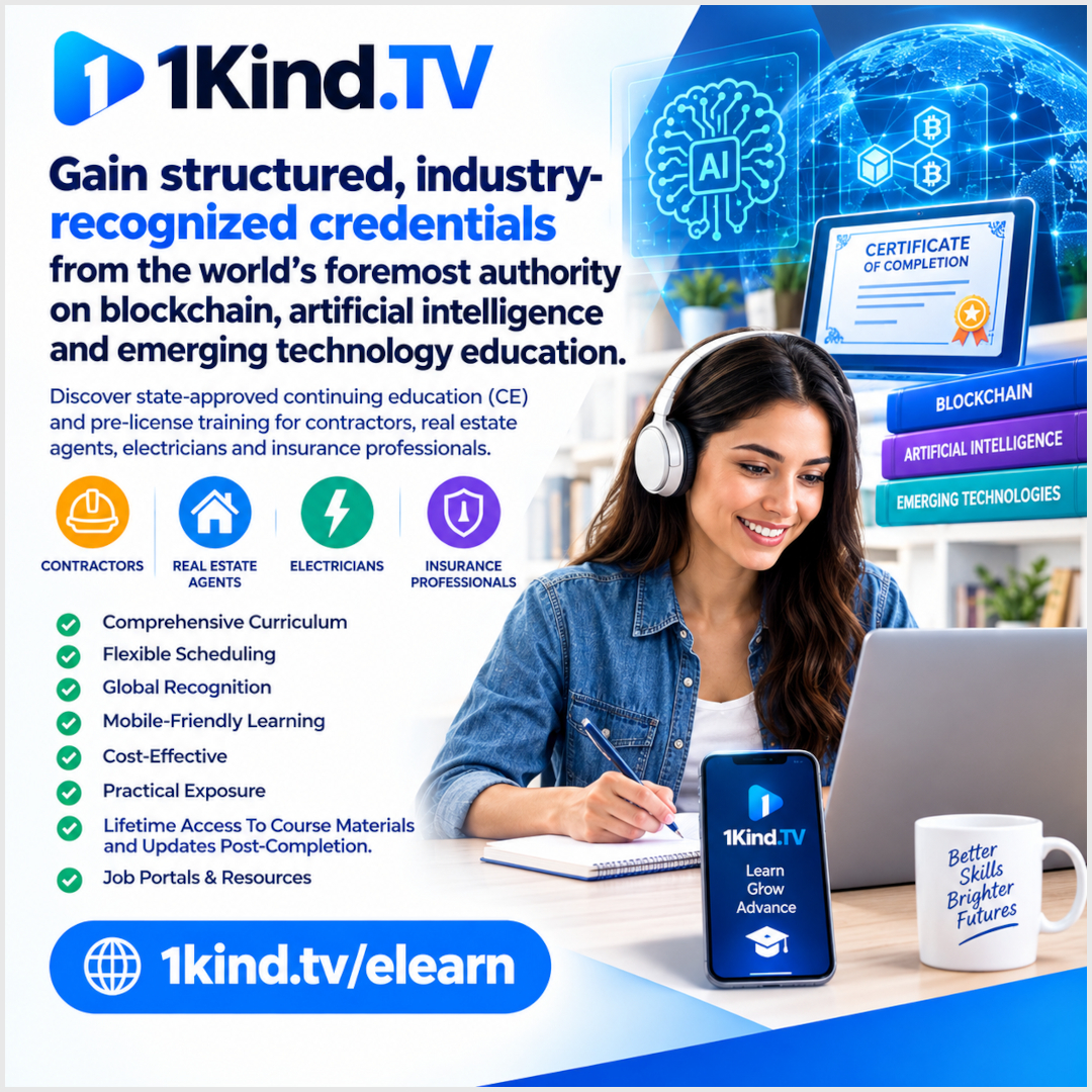eLearning News and Offers From 1Kind.TV