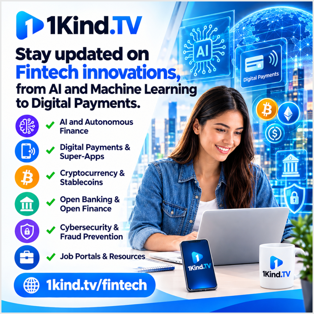FinTech News and Products From 1Kind.TV